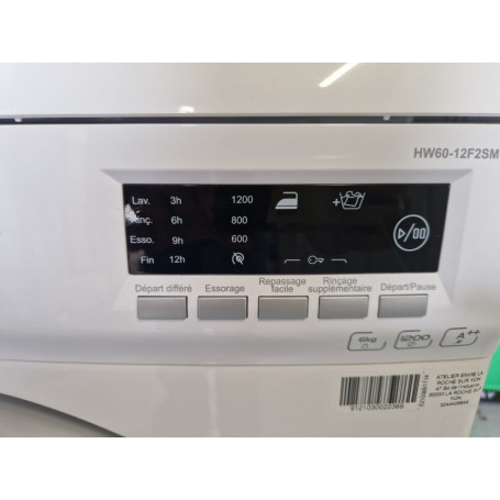 Lave-Linge Hublot HAIER HW60-12F2SM